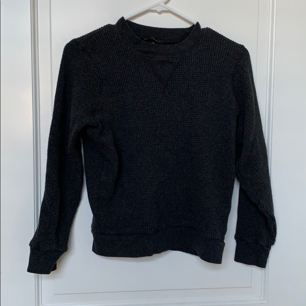 J.Crew waffle crewneck pullover size XS